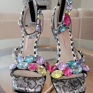 Betsy Johnson Gemstone Multi-Color, Size 7, 4 in. Heels